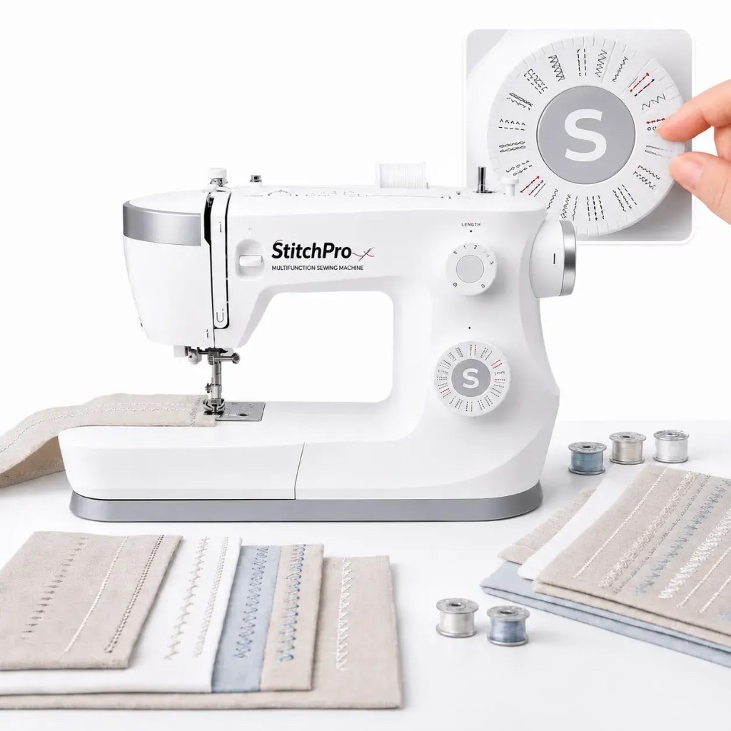 StitchPro™ 80 automatických programov šitia