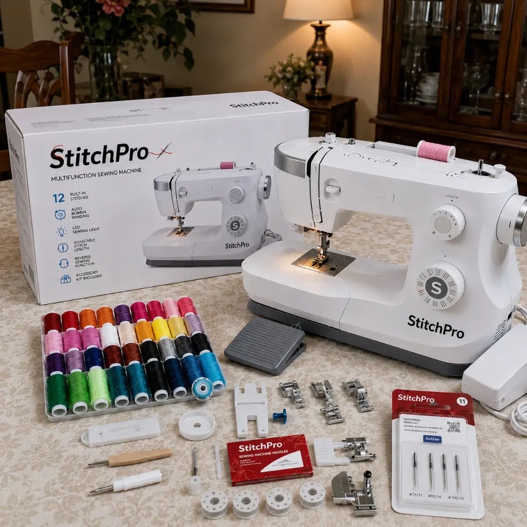 Výsledky šitia StitchPro doma